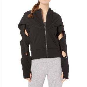 Aloyoga cutout long sleeve hoodie